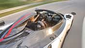Pagani Zonda Cinque Roadster, Ansaugschnorchel, Cockpit