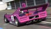 McLaren M8F, Rückansicht, Boxengasse