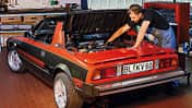 Fiat X 1/9, Seitenansicht