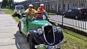 Skoda Popular bei der Sachsen Classic 2011, erste Etappe, Start in Dresden