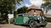 Tatra T80, Seitenansicht, Ersatzrad