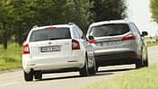 Ford Focus Turnier 1.6 TDCi, Skoda Octavia Combi Green