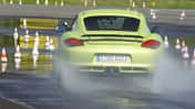 Porsche Cayman R, Heck, Wasserstraße