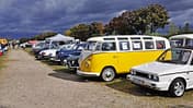 VW Samba Bus auf der Veterama Mannheim 2011 - Marktplatz