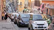 Smart Fortwo ED, Rom, Stau