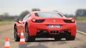 Ferrari 458 Italia, Slalom, Heck