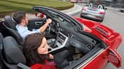 BMW Z4 28i, Mercedes SLK 250