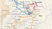 Streckenplan Eifel Classic 2012