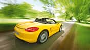 Porsche Boxster S, Heck, Seitenlinie