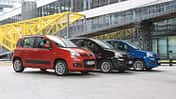 Fiat Panda 1.2 8V, Fiat Panda 0.9 8V Twinair, Fiat Panda 1.3 16V Multijet, Seitenansicht