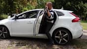 Volvo V40, Einstieg, Fond