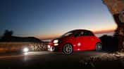 Fiat Abarth 695 Tributo Ferrari, Seitenansicht
