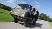 Steyr Puch Haflinger, Malte Jürgens, Frontansicht