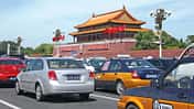 China, Tempel, Verkehr