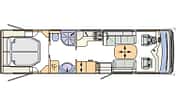 Innenraum-Check Concorde Liner Plus 940 M, Grundriss