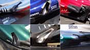 Formel 1 Auspuff Collage 2012