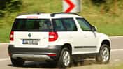 Skoda Yeti, Heckansicht