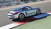 Porsche Cayman S, Seitenansicht
