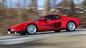 Ferrari Testarossa, Seitenansicht