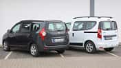 Dacia Lodgy dCi 90, Dacia Dokker dCi 90, Heckansicht