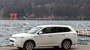 Mitsubishi Outlander PHEV, Seitenansicht