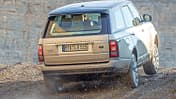 Range Rover 4.4 SDV8 Vogue, Heckansicht, Gelände