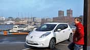 Nissan Leaf, Seitenansicht, Oslo