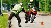 Motorradführerschein, ams1313, Report Motorrad, Ausweichtest