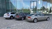 Audi A6 Avant, A7, Q5, Heckansicht