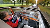 Mercedes 600, S 500, Fahrersicht