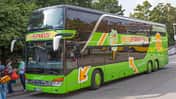 Fernbus, Seitenansicht Fernbus, Seitenansicht