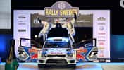 Latvala, WRC, Siegerehrung, VW Polo R WRC, Rallye Schweden 2014