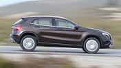 Mercedes GLA, Seitenansicht