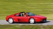 Ferrari 348 TB, Seitenansicht