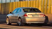 BMW 745i (E65), Heckansicht