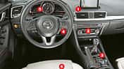 Mazda 3, Cockpit