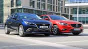 Mazda 3, Mazda 6, Frontansicht