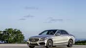 In den USA steht die neue Mercedes C-Klasse noch nicht beim Händler.