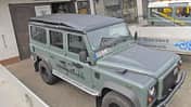 Land Rover Defender 110 Dachträger Riffelblech 