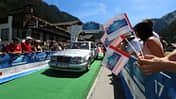 Silvretta Classic 2014, Rallye-Fahren, Mercedes-Benz E 500