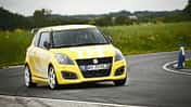 Suzuki Swift Sport Hayabusa, Kleinwagen, Umbau, Motorrad