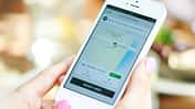 Mit der App Uber Pop lassen sich Mitfahrgelegenheiten per Smartphone buchen.