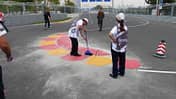 Formel E - China - Peking - 1. Rennen - Trackwalk - Rennstrecke - Formula E Beijing ePrix - 12.09.2014