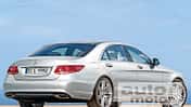 Mercedes E-Klasse, Heckansicht