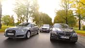 Audi A6, BMW Fünfer, Mercedes E-Klasse