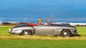 Mercedes-Benz 190 SL, Seitenansicht