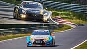 Mercedes AMG GT3 - Lexus RC F GT3 - VLN