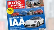 Neues auto motor und sport, Heft 19, Vorschau, Preview, IAA 2015