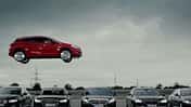 Opel Astra Sprung, Stunt