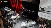 IAA 2015, Mercedes Messestand